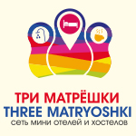 Сайт для  сети хостелов "Три матрешки"